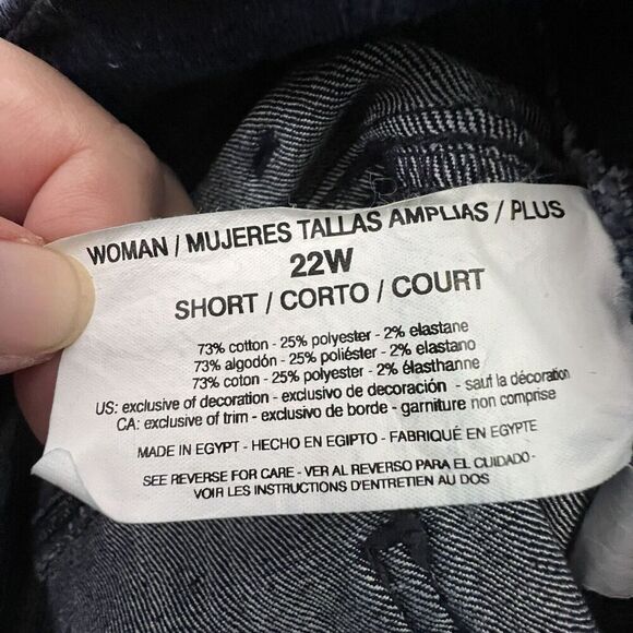 Gloria Vanderbilt AMANDA Blue Jeans  22W Short‎ - Picture 4 of 7